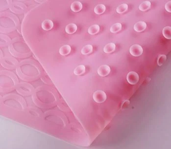 Silicone Rubber Anti Slip Baby Bath Mat