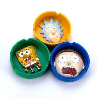 Custom Cute Cartoone Gomma Ashtray