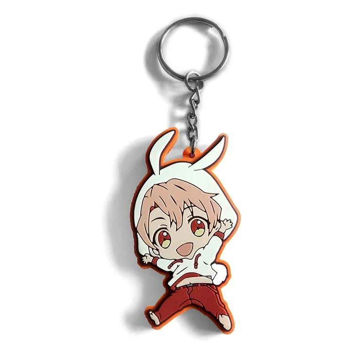 Soft PVC Keychain Handmade Anime Figure Pendant