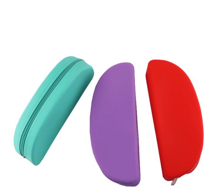 Colorful Silicone Zipper Bag Creative Silicone Coin Purse