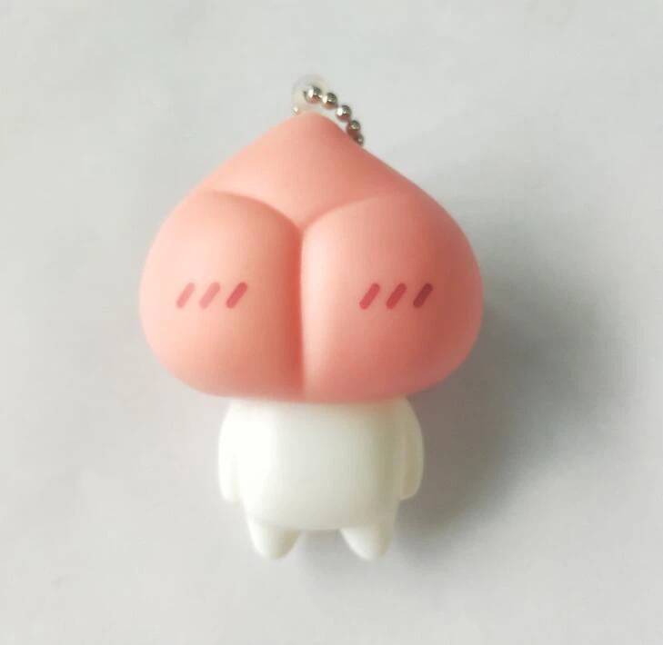 Creative Silicone Keychain Pendant,key Chain Rings