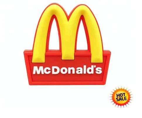 Custom Giveaway French Fries Rubber Fridge Magnets