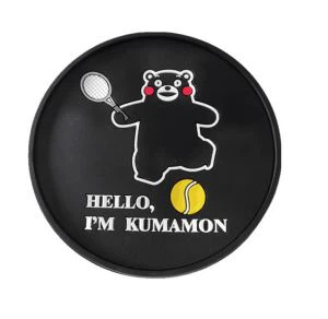 Ħelu Qattus PVC Soft Gomma Coaster Mhux żlieq Mat