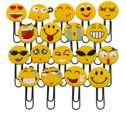 Emoji Souvenir Pvc 3d Bookmark