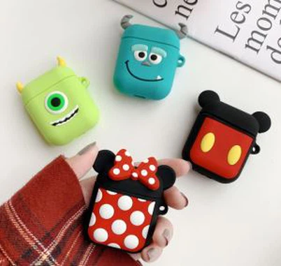 Handy Portable Silicone Rubber Tangle Free Earbud Case