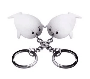 Keychain tas-Silikon L-Aħjar Kwalità 3D Pvc Soft Rubber Keychains