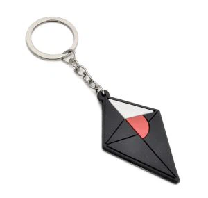 Kopertura taċ-Ċavetta tas-Silikonju 3d Ċavetta Rings Detentur