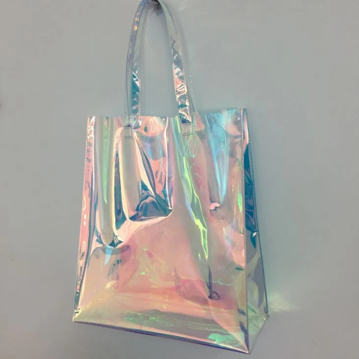 Trend Hologram Transparent PVC Bags