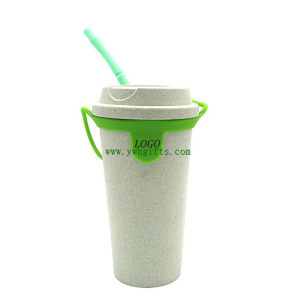 Silicone Insulated Coffee Carrier Cup Holder With Handle Tie